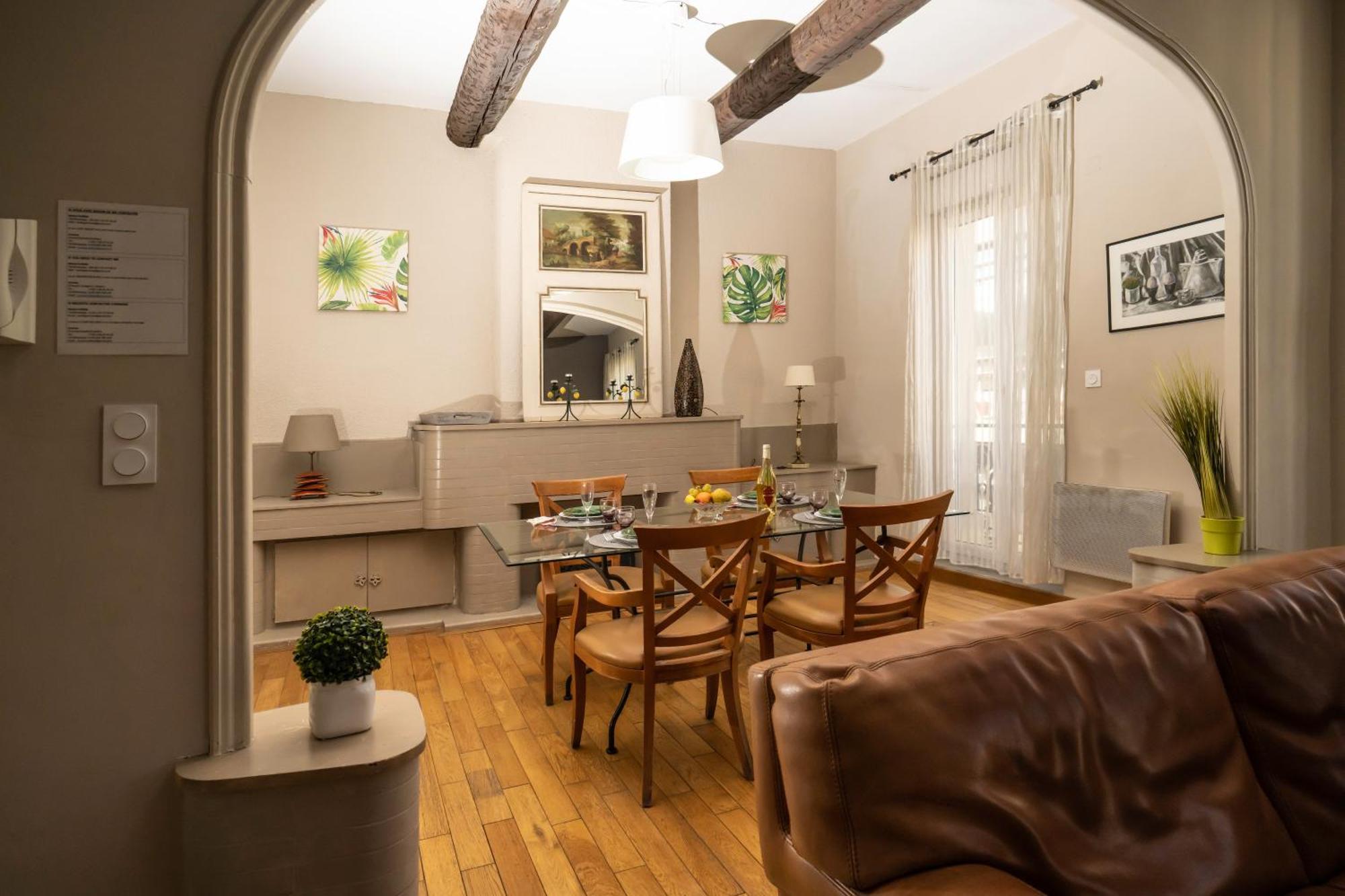 "Air D'Antan"-Meuble De Tourisme 3 Etoiles -Residence "Les Logis De Beziers"-Garage Optionnel-Coeur De Ville-Plages A 16Km ! 외부 사진